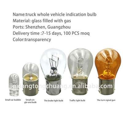 Glass Gas 24 Volt LED Bulb for Foton Aumark Truck Parts Mobile Lighting Work Essential