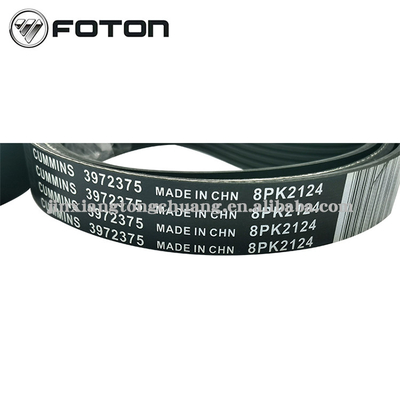 8PK2580 3972375 8PK2124 3972384 8PK2015 3974030 8PK2190 Fan Clutch Belt for ISF3.8 Diesel Engine