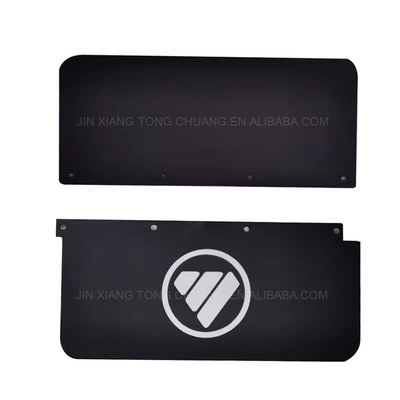 Foton Aumark Truck Wheel Block Mud Plate Plastic Truck Fenders/Mud Flaps with Logo