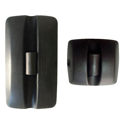 Black Glass and Plastic Rearview Mirror for Foton Aumark Truck Made of Materials