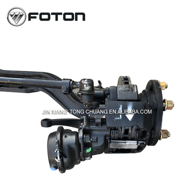 Black Metal Front Axle Assembly for Foton Aumark 3.8 Truck and Sturdy