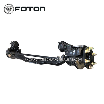 Black Metal Front Axle Assembly for Foton Aumark 3.8 Truck and Sturdy