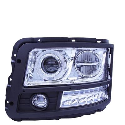 Truck Parts Repairing Transparent Foton Aumark Original Delon F3000 LED Headlight Assembly