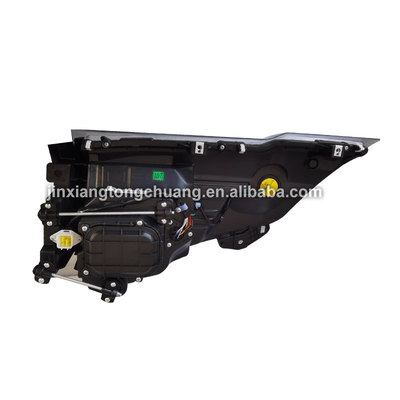 Year 2005- Brightness Headlights for Modern Design foton aumark Truck in Transparent Black