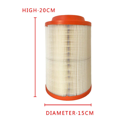 Jianghuai Kangling X5X6 Truck Parts Air Filter Element with Air Grid 1520 and Genuine