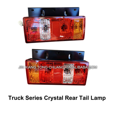 Crystal LED Rear Tail Lights for Foton Aumark Truck Model Series OE No. 1B15837200030