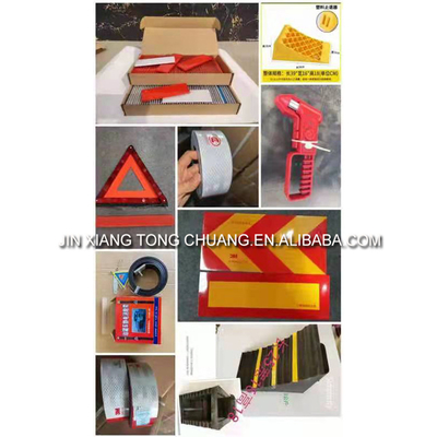Foton Aumark Plastic Honeycomb Reflective Traffic Stickers for Road Safety Signs