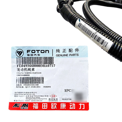 Foton Motor MRT Engine Nozzle Fuel Injector Wiring Harness Plug for 2002-2016 Trucks
