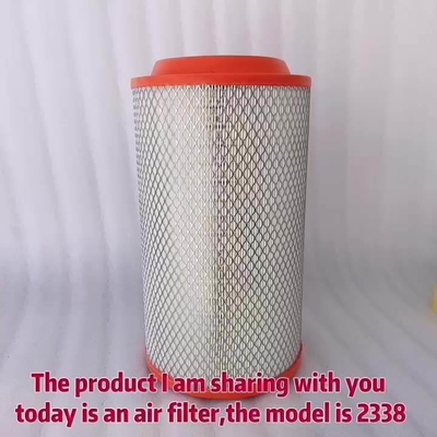White Foton Car Fitment Ruiwo ES3/160 Truck Air Filter Kl2338PU for Excavator Part