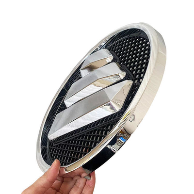 custom Alpha ABS chrome emblem 3D car logo enamel emblem for popular and customers