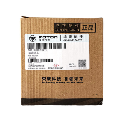 OE NO. E049343000232 Foton Truck Car Parts Oil Filter Element JX1008A5 For Aoling Tx